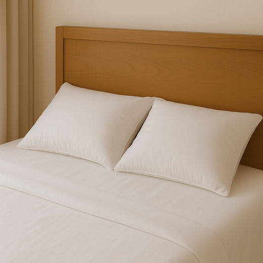 Feather Touch Pillow 1500 g/m² – Medium-High Firmness and 100% cotton cover