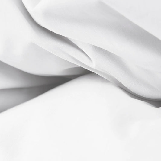 Duvet cover 100% cotton percale, 180 threads. Light blue.