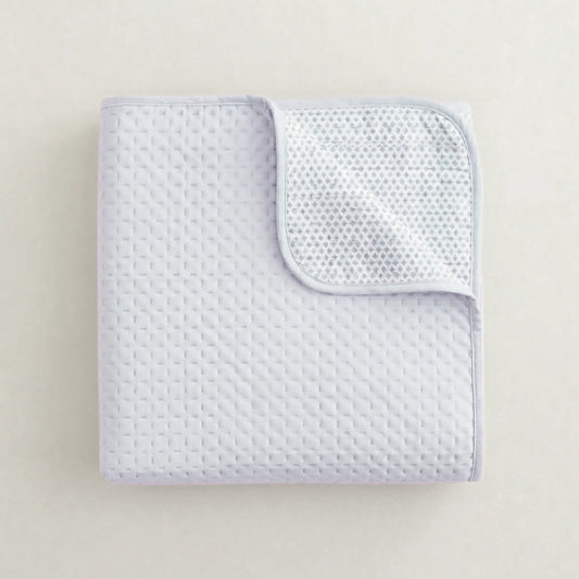 Summer Quilted Bedspread - Lightweight Lavender
