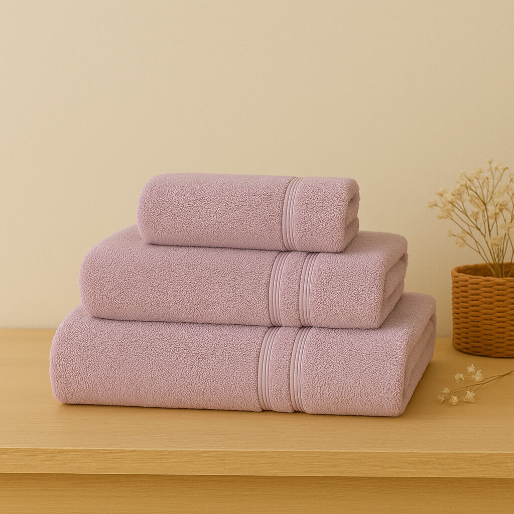 Bath towel 100% Egyptian Cotton. Green color.