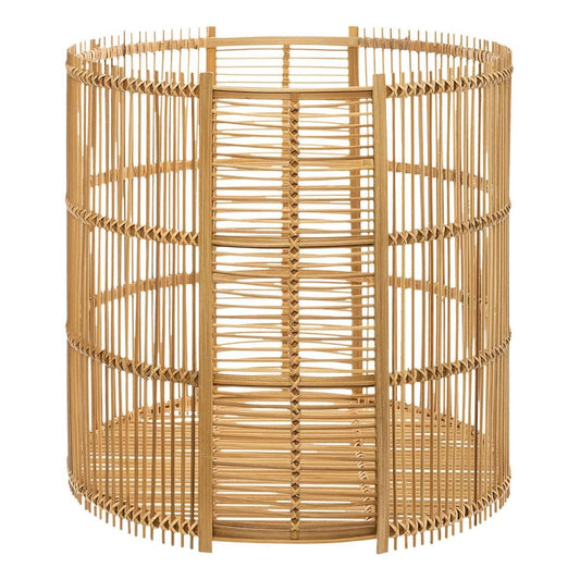 Cesta redonda de bambú. - Oma Home