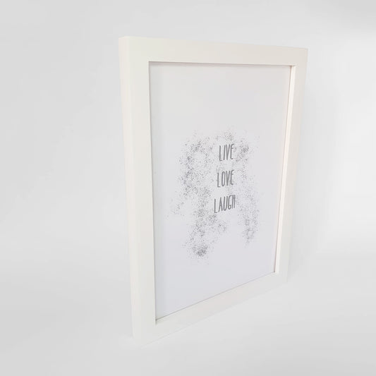 Marco Basic color blanco de pared. - Oma Home